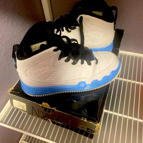 Air Jordan 9 Retro "Powder Blue” size 5 - Picture 2 of 3